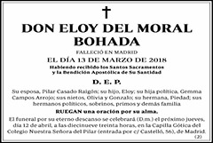 Eloy del Moral Bohada